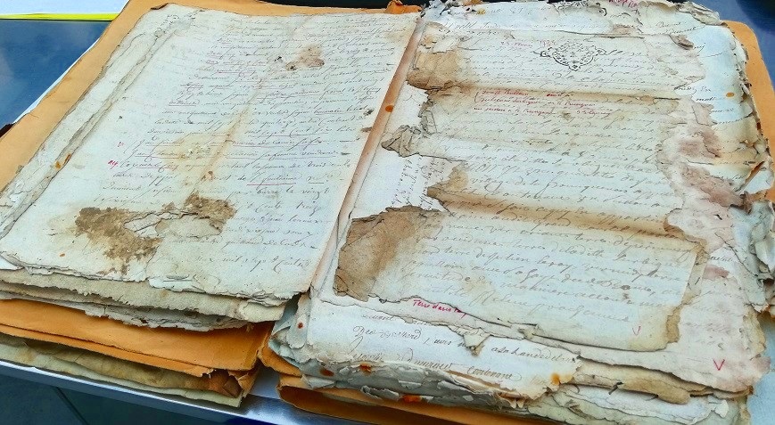 acte de naissance ancien illisible