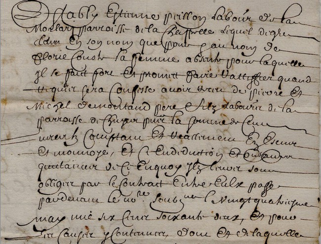 Ecritures anciennes, paléographie