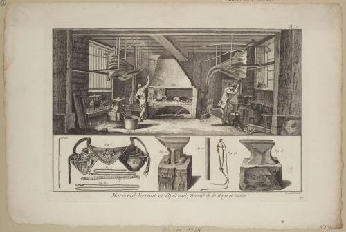 Outils maréchal-ferrant